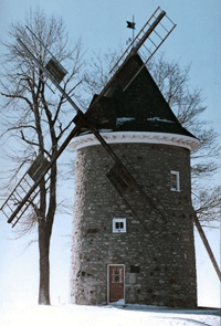 A windmill found in rural Quebec