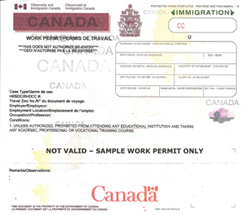 Canada Word Permit