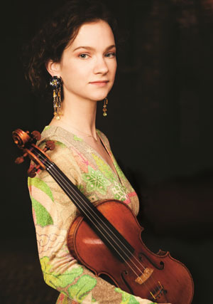 Photo of Hilary Hahn © Michael Patrick O’Leary, used with kind permission of IMG Artists